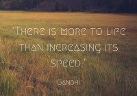 -There is more to life than increasing its speed.- (2)