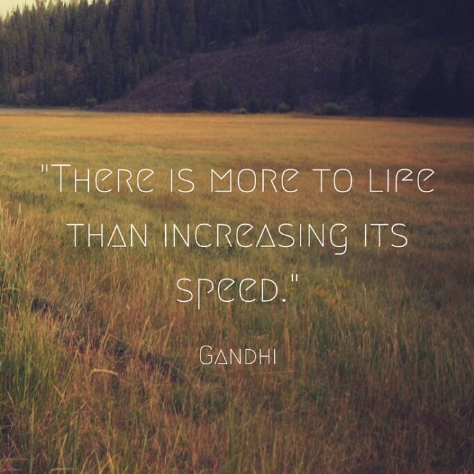 -There is more to life than increasing its speed.- (2)